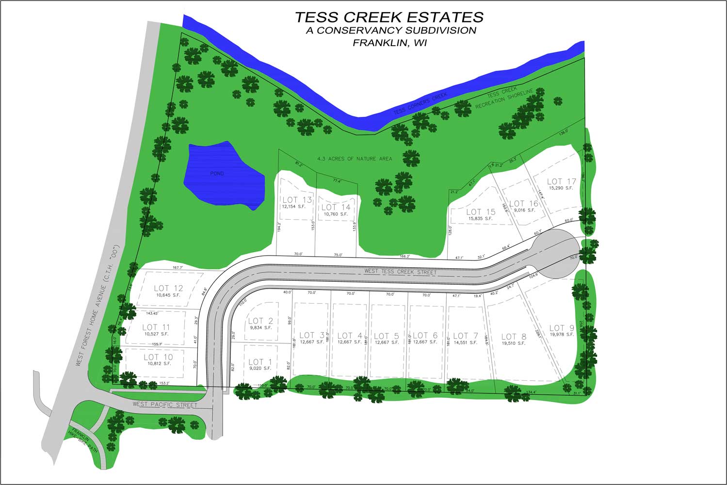 Tess Creek Synergy Homes Subdivision